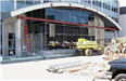 Hall of Justice - July 10 2001 - side view of atrium work area
