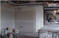 Hall of Justice - May 2002 - sheetrocked walls