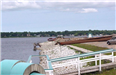Heritage Landing - May 29 2001 - west side of peninsula walkway
