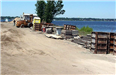 Heritage Landing - July 10 2001 - construction equipment