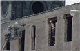 Amazon Building - August 29 2001 - working on windows
