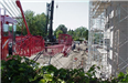 Balcom's Cove Condominiums - August 29 2001 - crane assembly