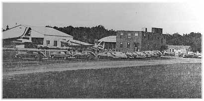 Airport - historic image of first terminal area