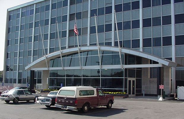 Hall of Justice - October 2001 - atrium