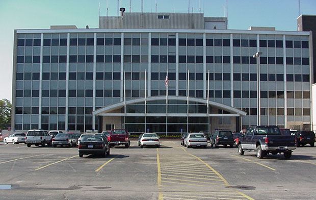 Hall of Justice - October 2001 - building exterior