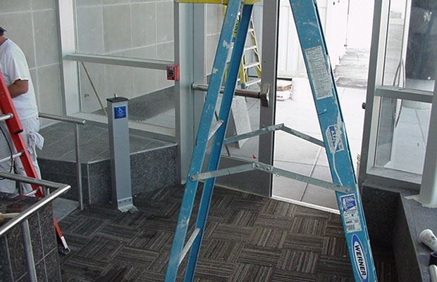 Hall of Justice - September 14 2001 - new carpet and automatic doors