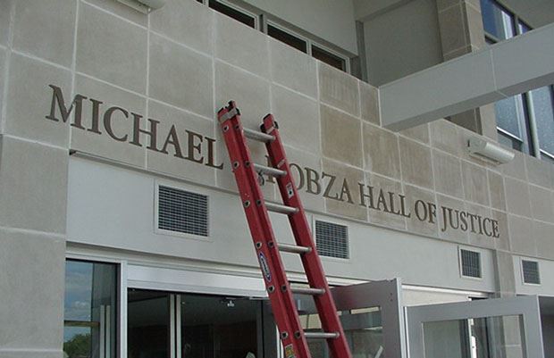 Hall of Justice - September 14 2001 - new name