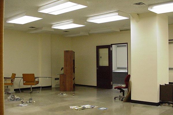 Hall of Justice - May 2001 - office area