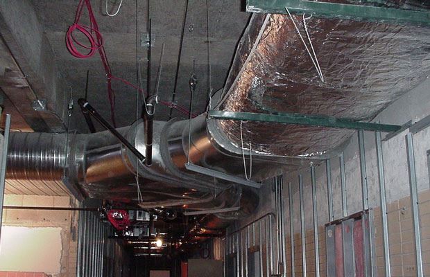 Hall of Justice - May 2002 - duct system
