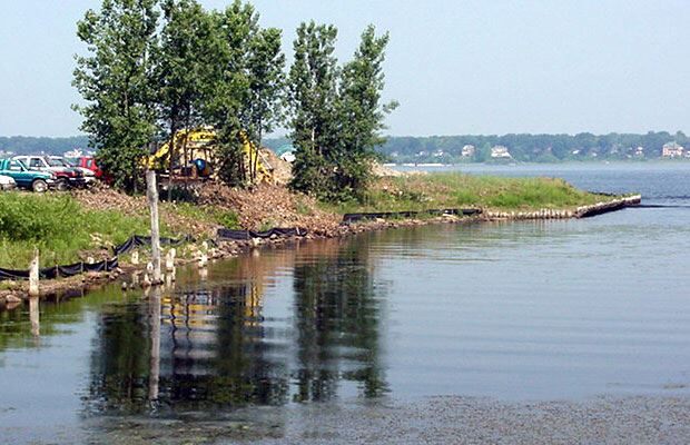 Heritage Landing - June 27 2001 - east side of peninsula