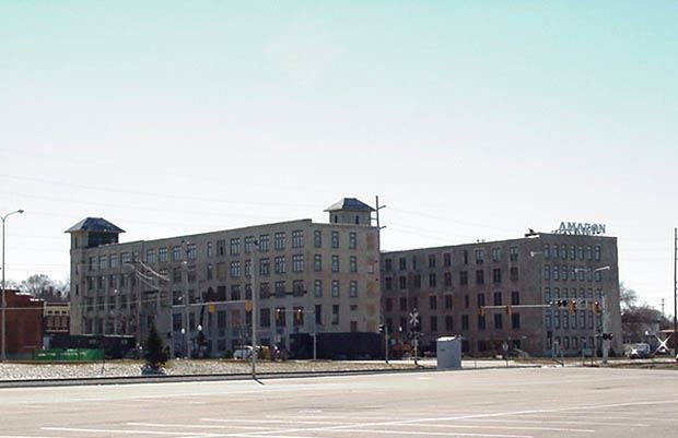 Amazon Building - February 22 2002 - view from east
