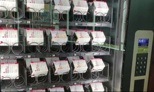 Photo of Narcan Vending Machine