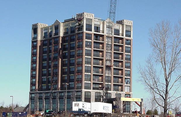 Shoreline Inn - February 22 2002 - view from northeast